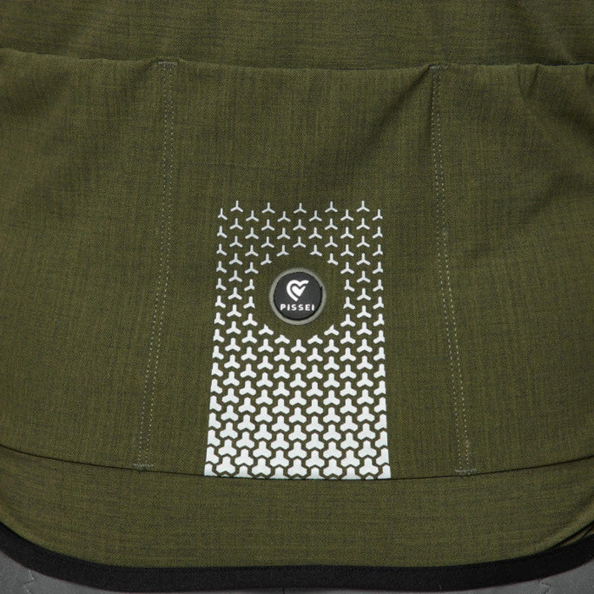 Maglia maniche lunghe Pissei Primapelle - Verde melange