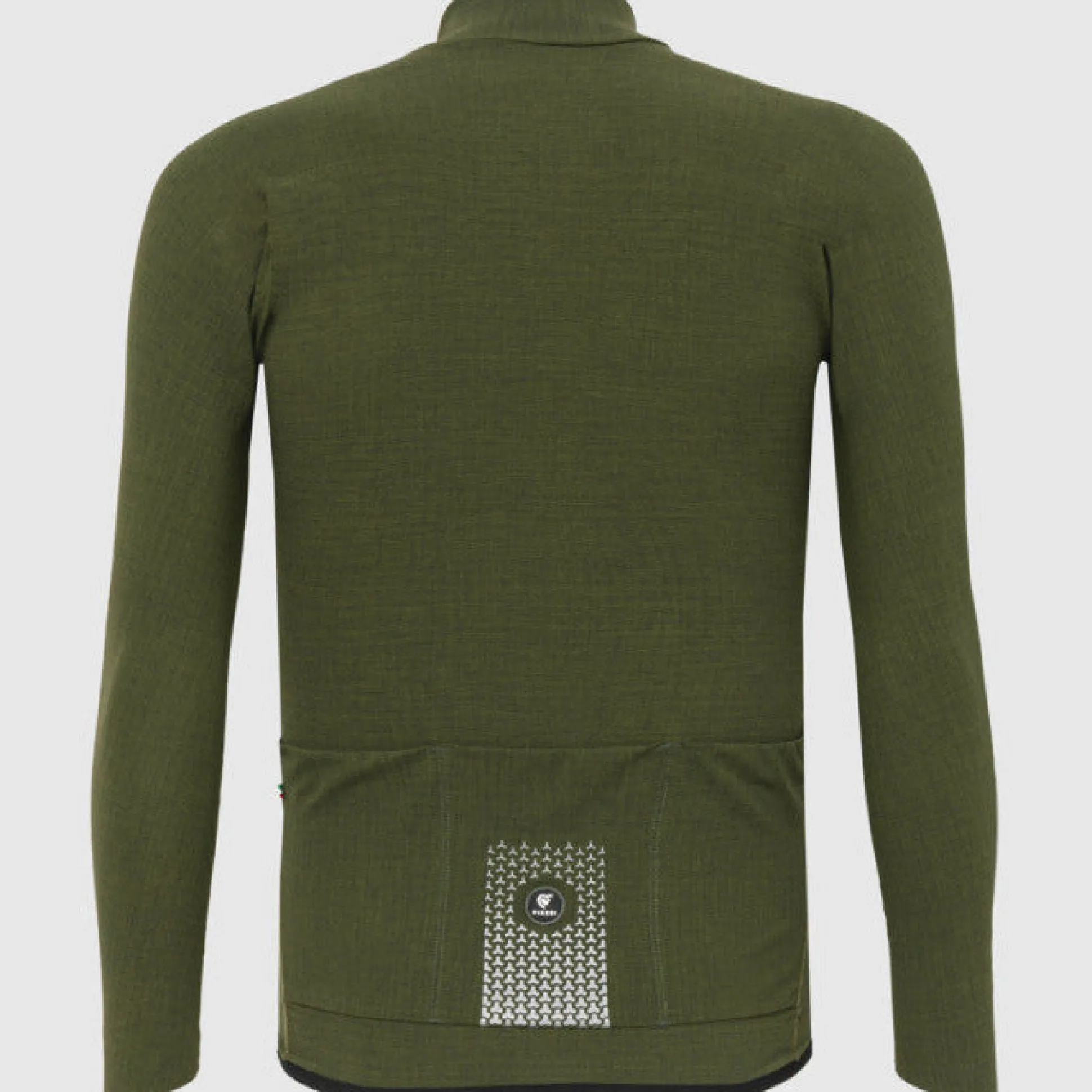 Maglia maniche lunghe Pissei Primapelle - Verde melange
