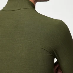 Maglia maniche lunghe Pissei Primapelle - Verde melange