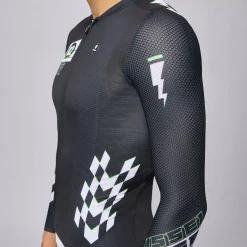 Maglia maniche lunghe Pissei Thunder - Nero