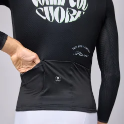 Maglia maniche lunghe Pissei Thunder - Nero