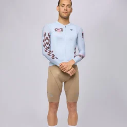 Maglia maniche lunghe Pissei Thunder - Azzurro