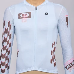 Maglia maniche lunghe Pissei Thunder - Azzurro
