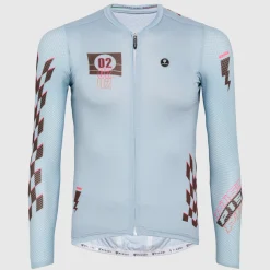 Maglia maniche lunghe Pissei Thunder - Azzurro