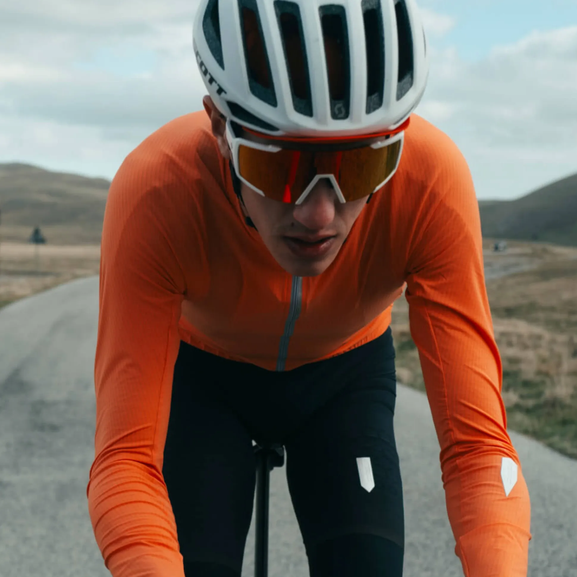 Maglia maniche lunghe Q36.5 Dottore Pro - Arancio