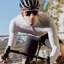 Maglia maniche lunghe Q36.5 Gregarius Hybrid Aeroflow - Grigio