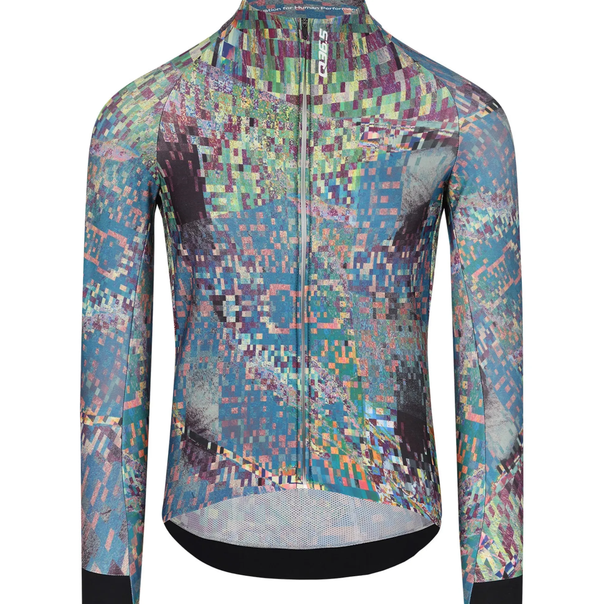 Maglia maniche lunghe Q36.5 Gregarius Hybrid Thermomap - Verde