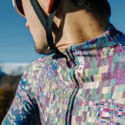 Maglia maniche lunghe Q36.5 Gregarius Hybrid Thermomap - Verde