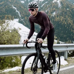 Maglia maniche lunghe Q36.5 Gregarius Hybrid Dolomiti - Marrone