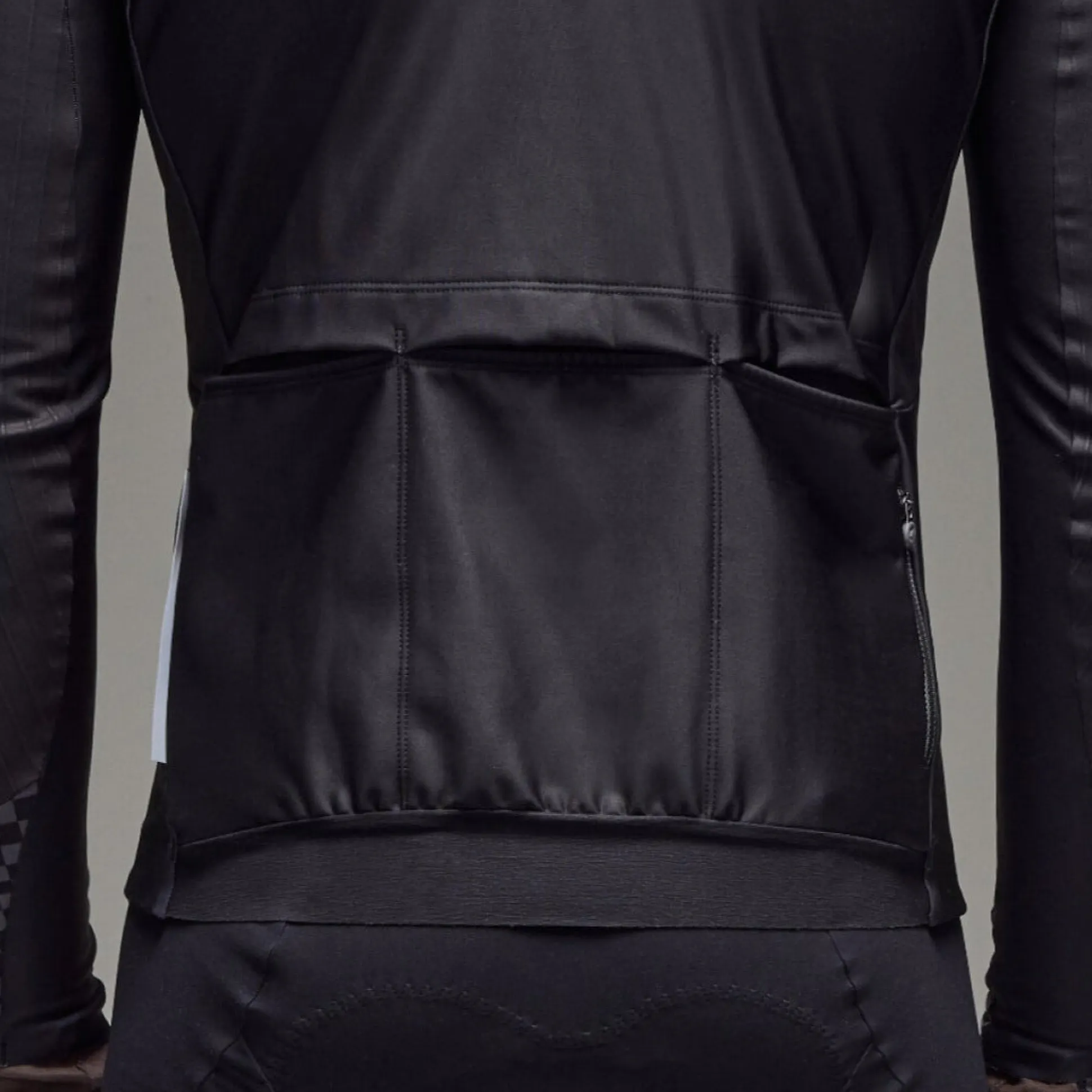 Maglia maniche lunghe Q36.5 Gregarius Hybrid Collar Fade - Nero