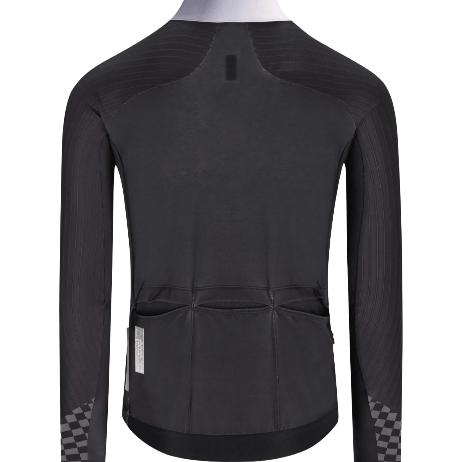 Maglia maniche lunghe Q36.5 Gregarius Hybrid Collar Fade - Nero