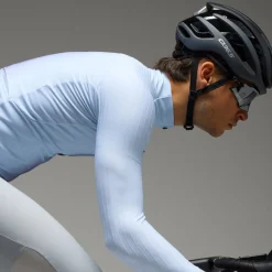 Maglia maniche lunghe Q36.5 Gregarius Hybrid Big Fade - Blu