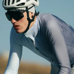 Maglia maniche lunghe Q36.5 Gregarius Hybrid Big Fade - Blu