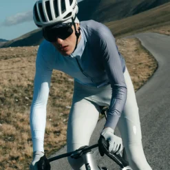 Maglia maniche lunghe Q36.5 Gregarius Hybrid Big Fade - Blu