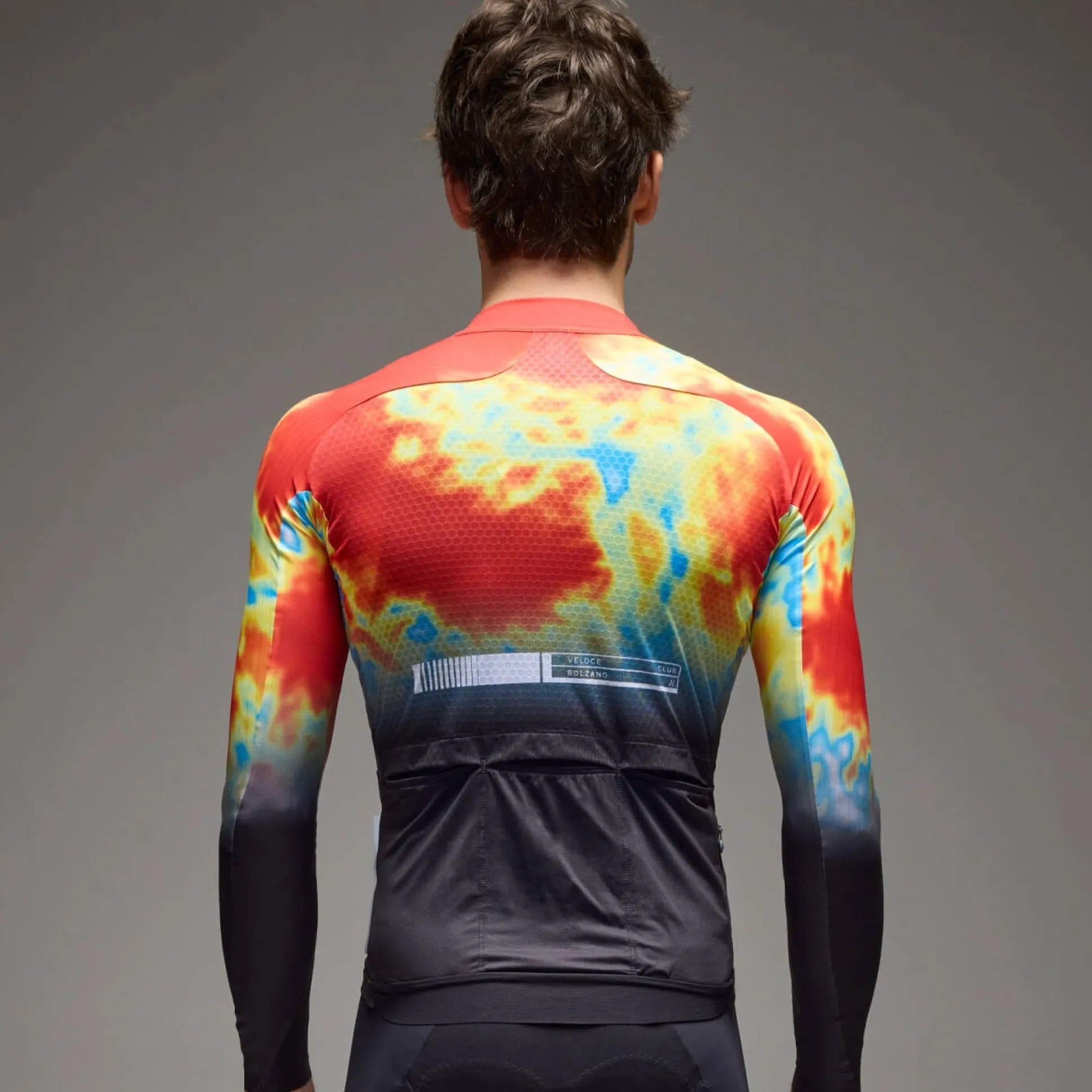 Maglia maniche lunghe Q36.5 Gregarius Hybrid Light Veloce Club - Nero