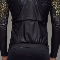 Maglia maniche lunghe Q36.5 Gregarius Hybrid Alpi Camo - Nero