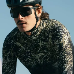 Maglia maniche lunghe Q36.5 Gregarius Hybrid Alpi Camo - Nero