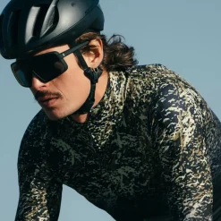 Maglia maniche lunghe Q36.5 Gregarius Hybrid Alpi Camo - Nero