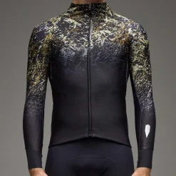 Maglia maniche lunghe Q36.5 Gregarius Hybrid Alpi Camo - Nero