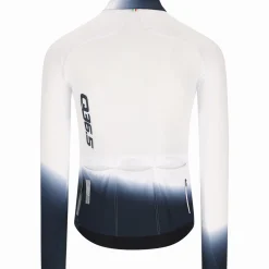 Maglia maniche lunghe Q36.5 Gregarius Hybrid Light Collar Fade - Bianco
