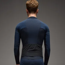 Maglia maniche lunghe Q36.5 Hybrid Que - Blu scuro