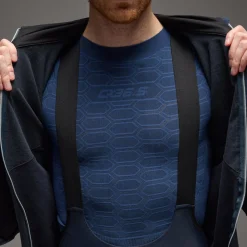 Maglia maniche lunghe Q36.5 Hybrid Que - Blu scuro