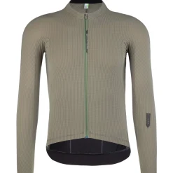 Maglia maniche lunghe Q36.5 L1 Pinstripe X - Verde chiaro