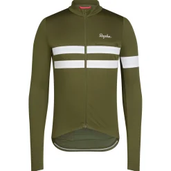 Maglia maniche lunghe Rapha Brevet - Verde