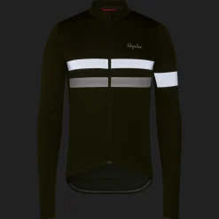 Maglia maniche lunghe Rapha Brevet - Verde