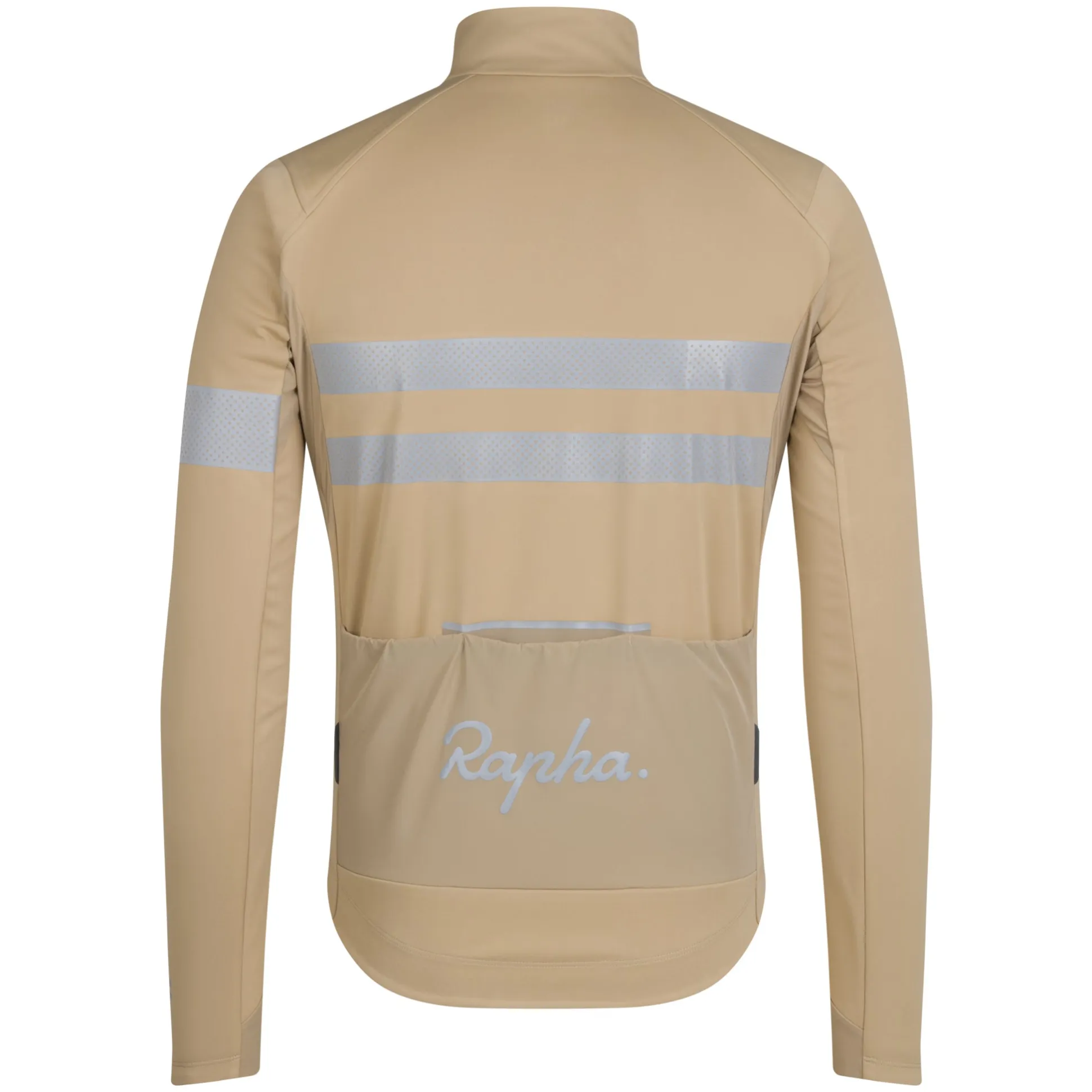 Maglia maniche lunghe Rapha Brevet Windstopper - Beige