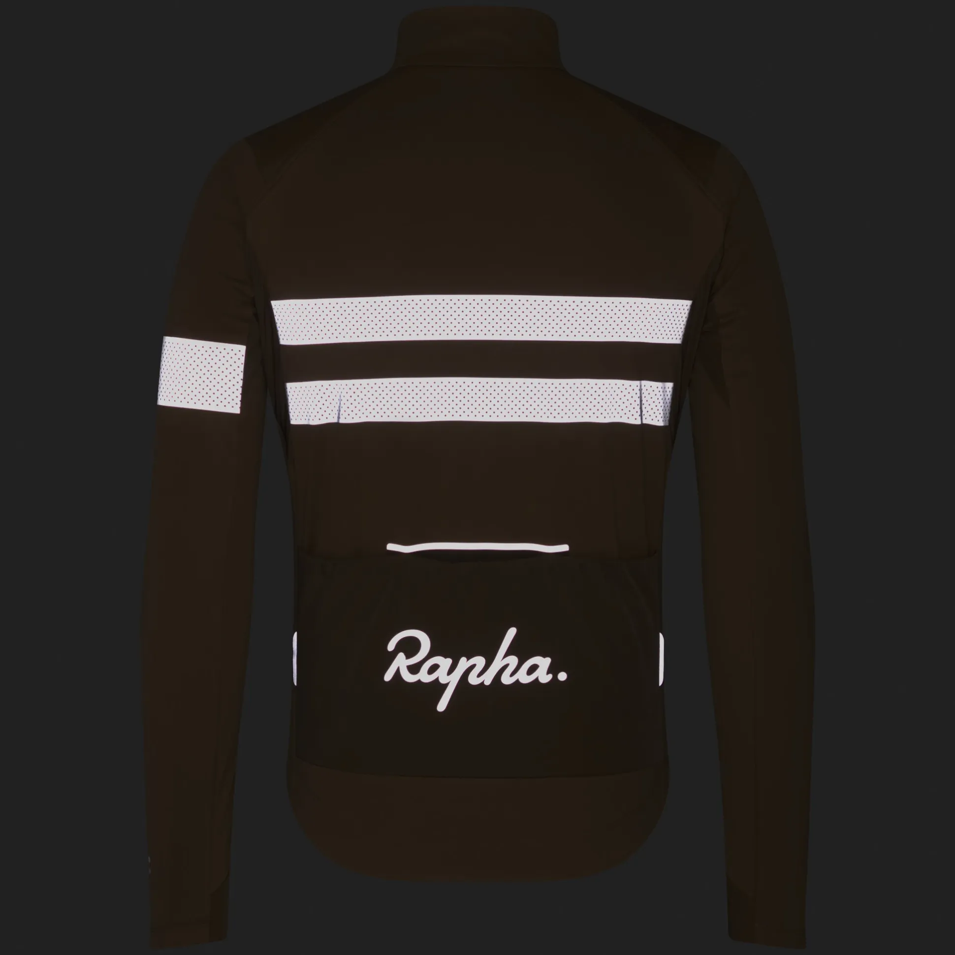 Maglia maniche lunghe Rapha Brevet Windstopper - Beige