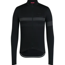 Maglia maniche lunghe Rapha Brevet - Nero