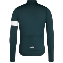 Maglia maniche lunghe Rapha Core - Verde bianco