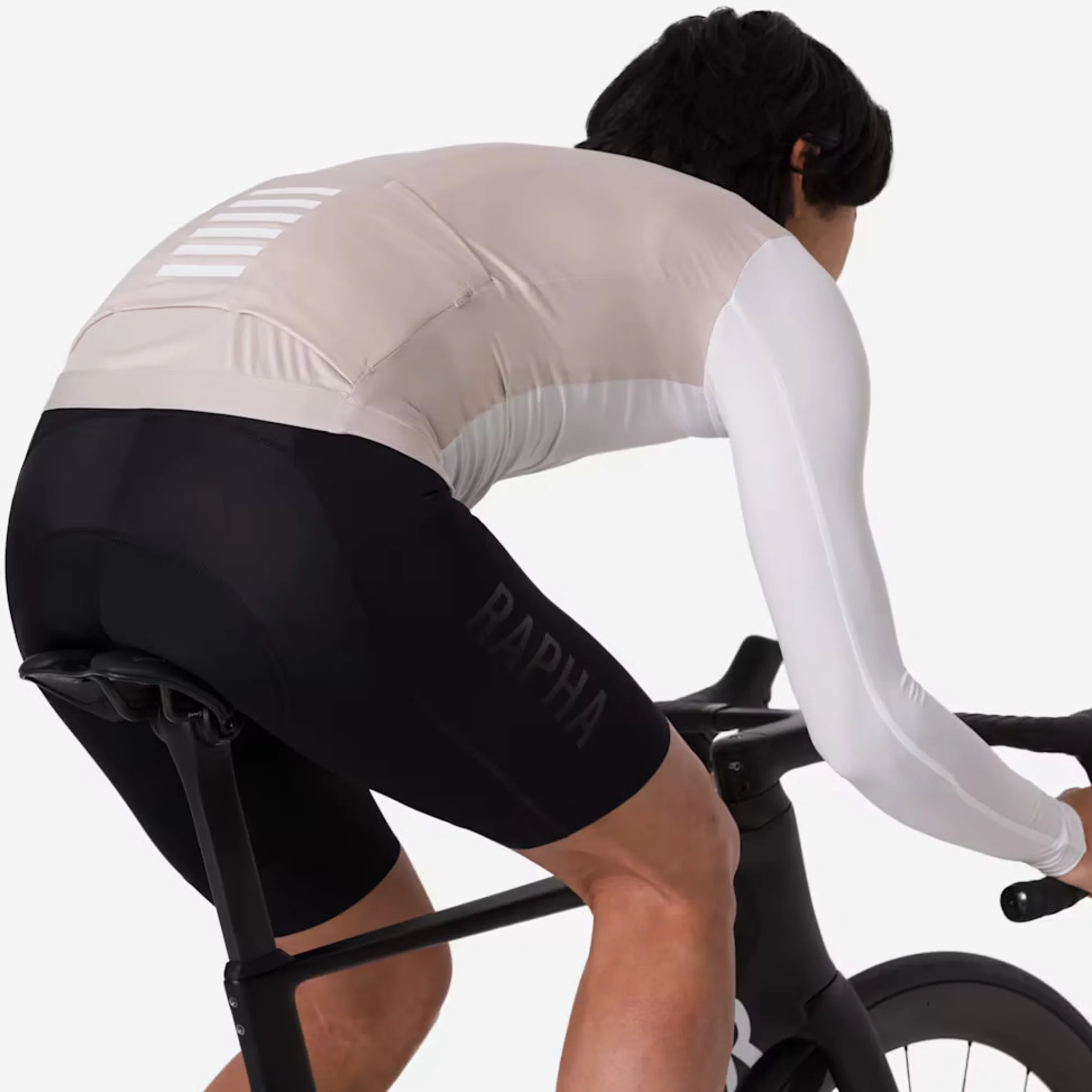 Maglia maniche lunghe Rapha Pro Team Lightweight - Bianco