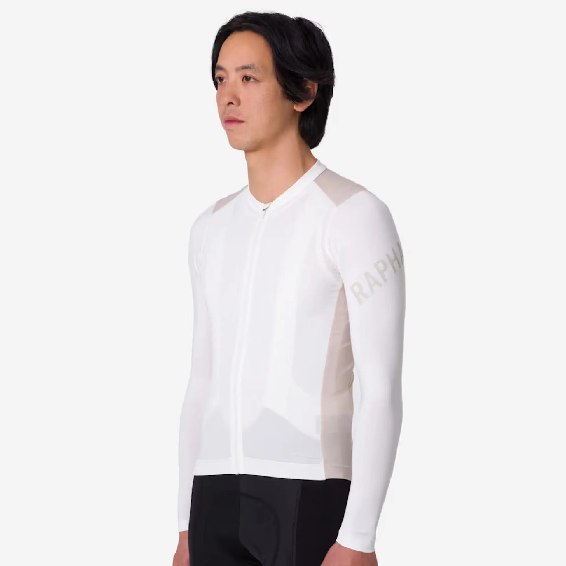 Maglia maniche lunghe Rapha Pro Team Lightweight - Bianco
