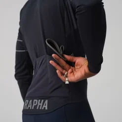 Maglia maniche lunghe Rapha Pro Team Gore-Tex Infinium - Nero