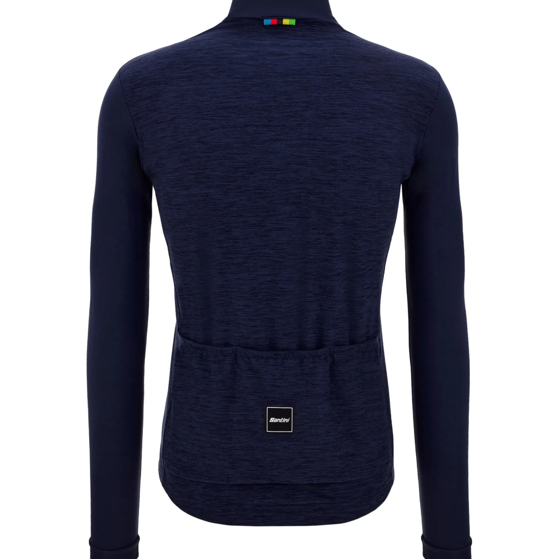 Maglia maniche lunghe Santini UCI Official Pure - Blu