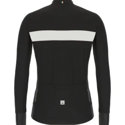 Maglia maniche lunghe Santini Adapt - Nero bianco