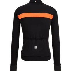 Maglia maniche lunghe Santini Adapt Wool - Arancio