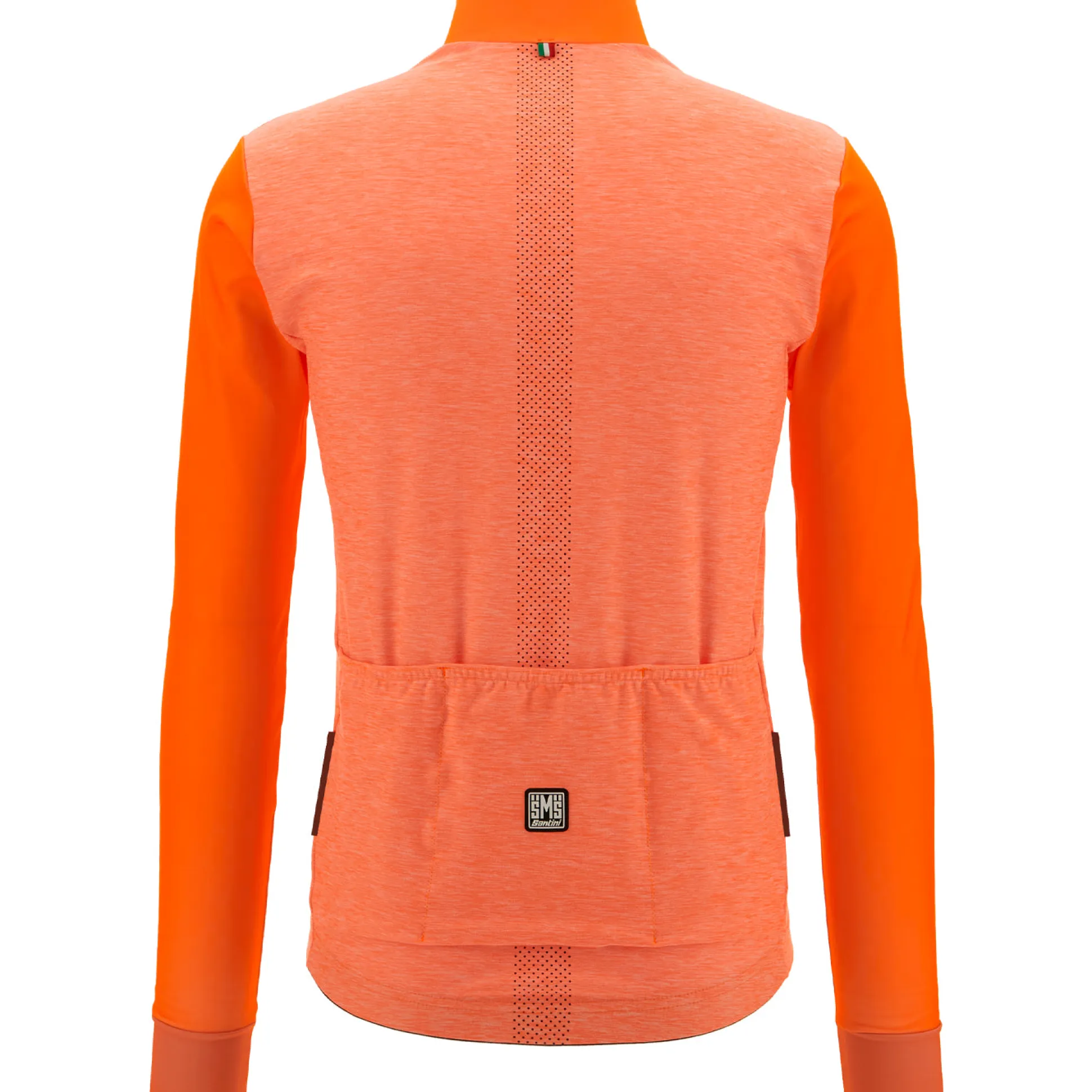 Maglia maniche lunghe Santini Colore Puro - Arancio