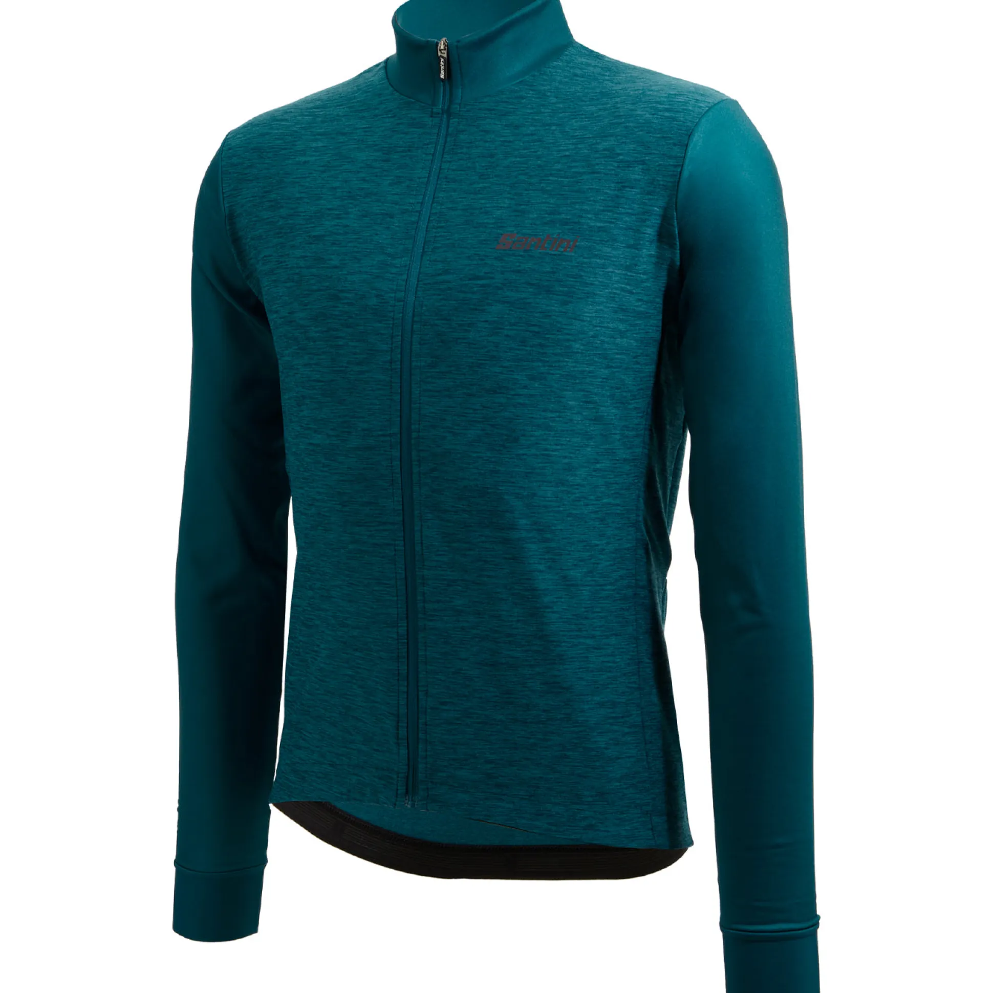 Maglia maniche lunghe Santini Colore Puro - Verde
