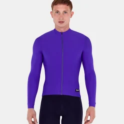 Maglia maniche lunghe Santini RTR - Viola scuro
