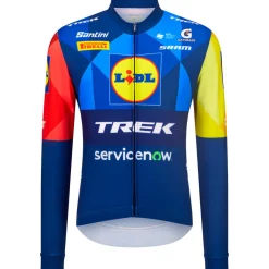 Maglia maniche lunghe Santini Lidl Trek 2026