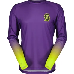 Maglia maniche lunghe Scott MTB RC Progressive - Viola