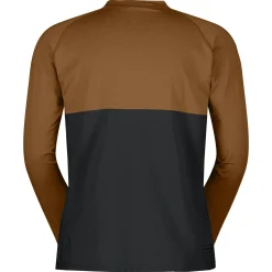 Maglia maniche lunghe Scott Trail Storm Warm Light - Marrone