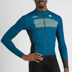 Maglia maniche lunghe Sportful Breakout Supergiara - Blu
