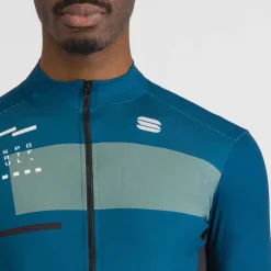 Maglia maniche lunghe Sportful Breakout Supergiara - Blu