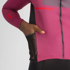 Maglia maniche lunghe Sportful Breakout Supergiara - Viola
