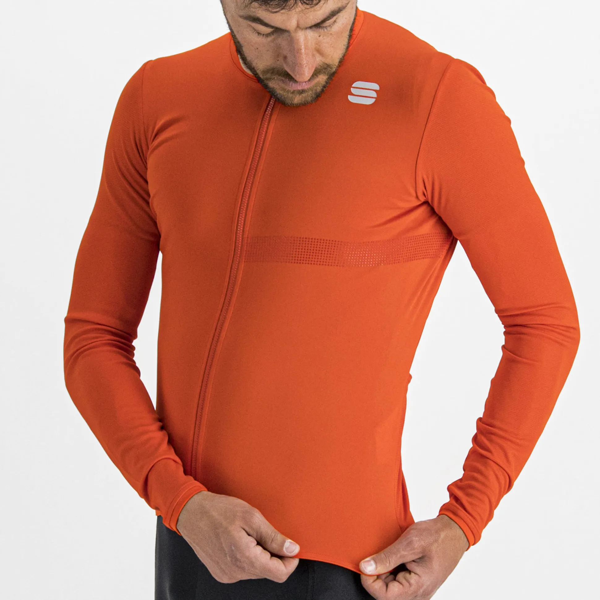 Maglia maniche lunghe Sportful Matchy - Rosso