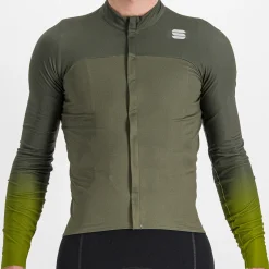 Maglia maniche lunghe Sportful Bodyfit Pro - Verde scuro